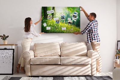 Quadro em cortiça Natureza da primavera