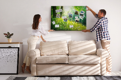 Quadro em cortiça Natureza da primavera