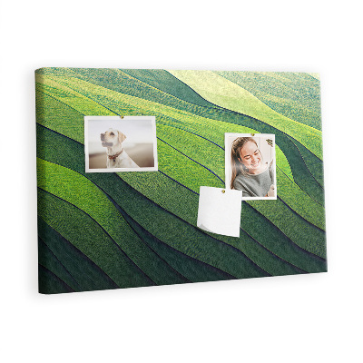 Quadro em cortiça Abstração de campo