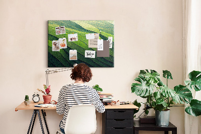 Quadro em cortiça Abstração de campo