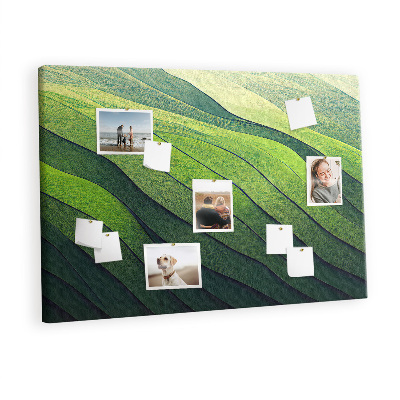 Quadro em cortiça Abstração de campo