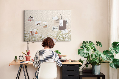 Quadro em cortiça Flores desabrochando