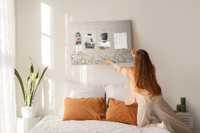 Quadro em cortiça Flores desabrochando