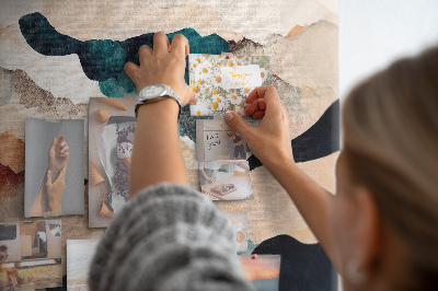 Quadro de aviso de cortiça Arte paisagística