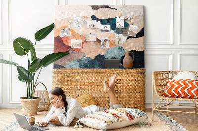 Quadro de aviso de cortiça Arte paisagística