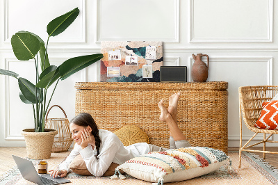 Quadro de aviso de cortiça Arte paisagística