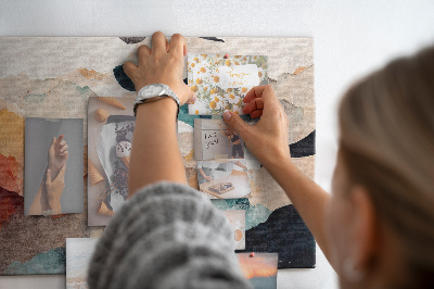 Quadro de aviso de cortiça Arte paisagística