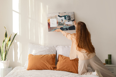 Quadro de aviso de cortiça Arte paisagística