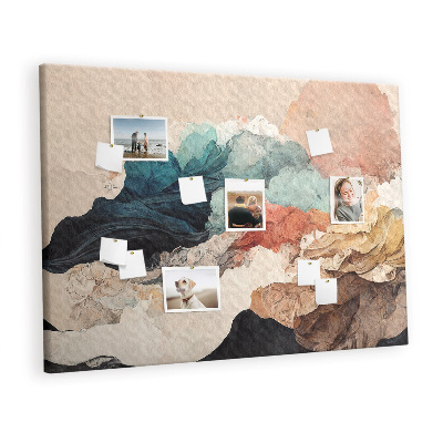 Painel em cortiça Paisagem abstrata