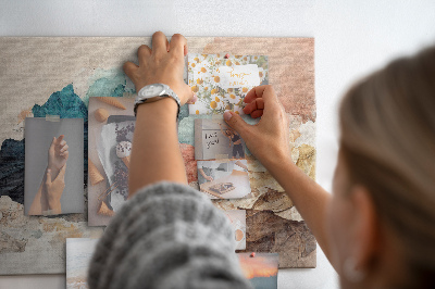 Painel em cortiça Paisagem abstrata