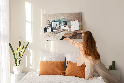 Painel em cortiça Paisagem abstrata