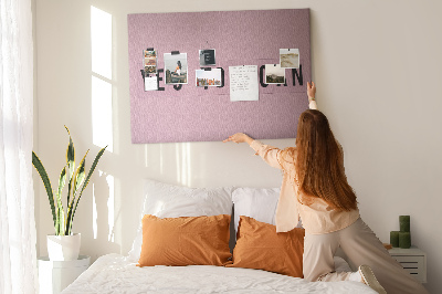 Quadro de aviso de cortiça Escreva se puder