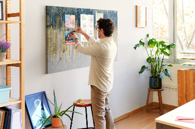 Quadro em cortiça Padrão decorativo