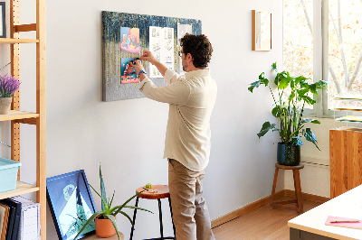 Quadro em cortiça Padrão decorativo