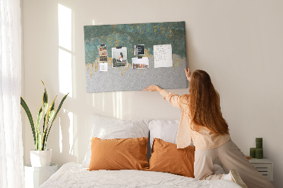 Painel em cortiça Padrão decorativo