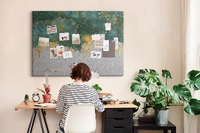 Painel em cortiça Padrão decorativo