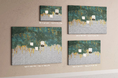 Painel em cortiça Padrão decorativo