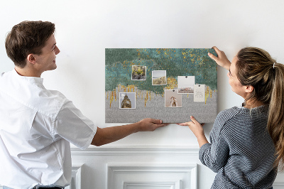 Painel em cortiça Padrão decorativo