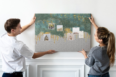 Painel em cortiça Padrão decorativo