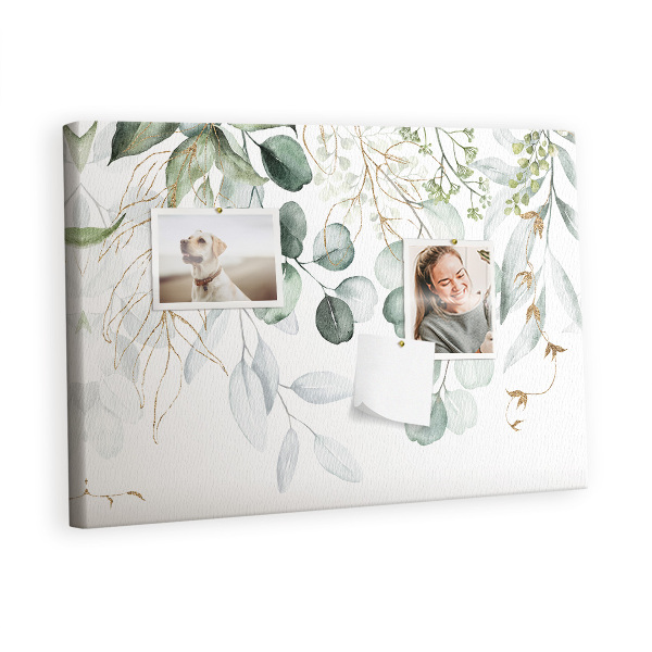 Quadro em cortiça Plantas penduradas