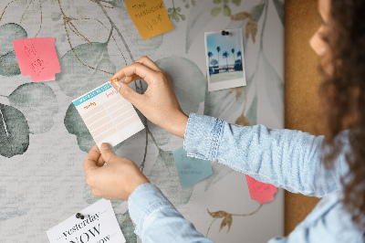 Quadro em cortiça Plantas penduradas