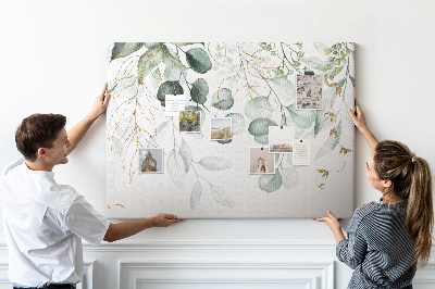 Quadro em cortiça Plantas penduradas