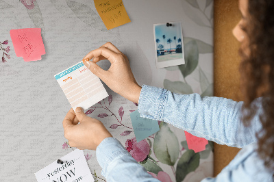 Painel em cortiça Moldura floral