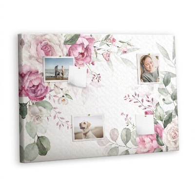 Painel em cortiça Moldura floral