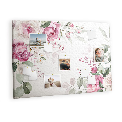 Painel em cortiça Moldura floral