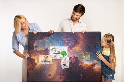 Painel em cortiça Mundo das estrelas espaço