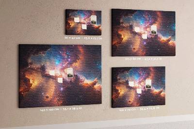 Painel em cortiça Mundo das estrelas espaço