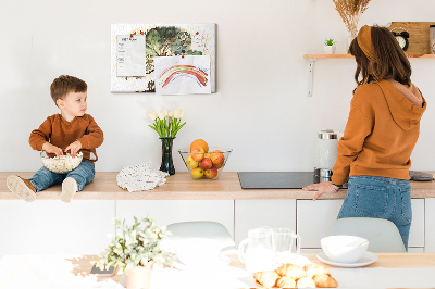 Quadro de aviso de cortiça Árvore genealógica