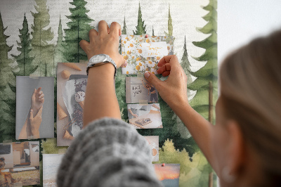 Painel em cortiça Paisagem florestal