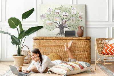 Quadro de aviso de cortiça Natureza de grandes árvores