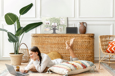 Quadro de aviso de cortiça Natureza de grandes árvores