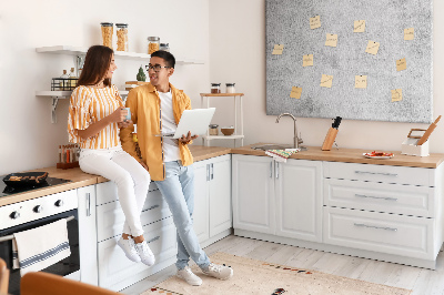 Quadro em cortiça Muro de concreto