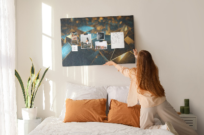 Painel em cortiça Abstração decorativa