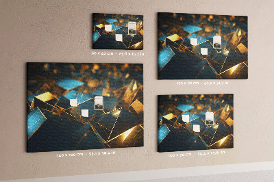 Painel em cortiça Abstração decorativa