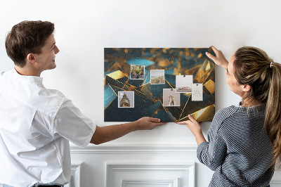 Painel em cortiça Abstração decorativa