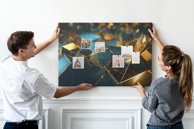 Painel em cortiça Abstração decorativa