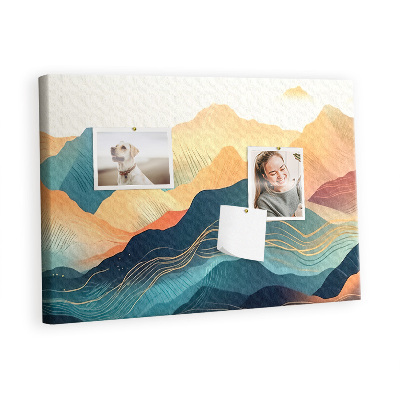 Painel em cortiça Paisagem montanhosa