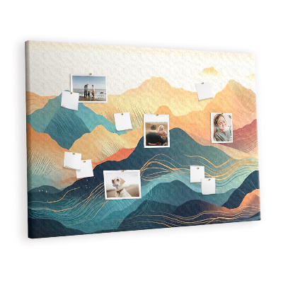 Painel em cortiça Paisagem montanhosa