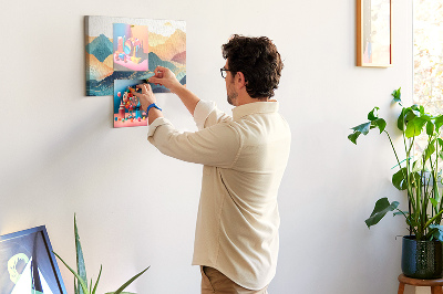 Painel em cortiça Paisagem montanhosa