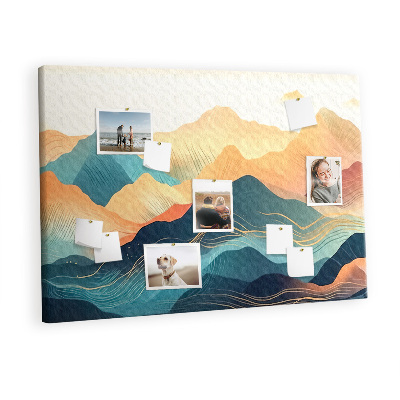 Painel em cortiça Paisagem montanhosa