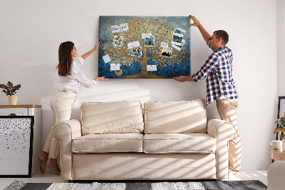 Quadro em cortiça Árvore abstrata