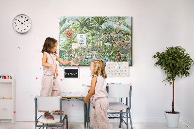 Painel em cortiça Natureza selva natureza