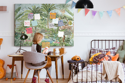 Painel em cortiça Natureza selva natureza