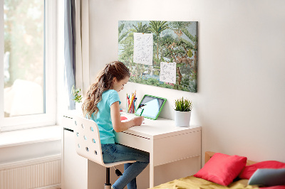 Painel em cortiça Natureza selva natureza