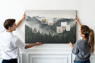 Quadro em cortiça Paisagem florestal