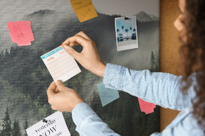 Quadro em cortiça Paisagem florestal